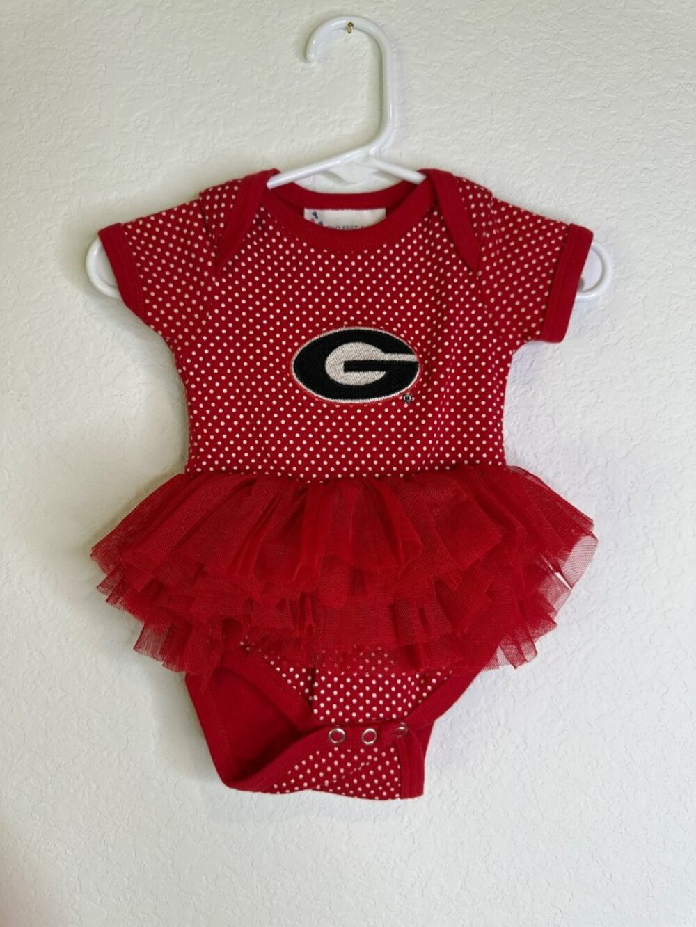 UGA Georgia Bulldogs Tutu Bodysuit